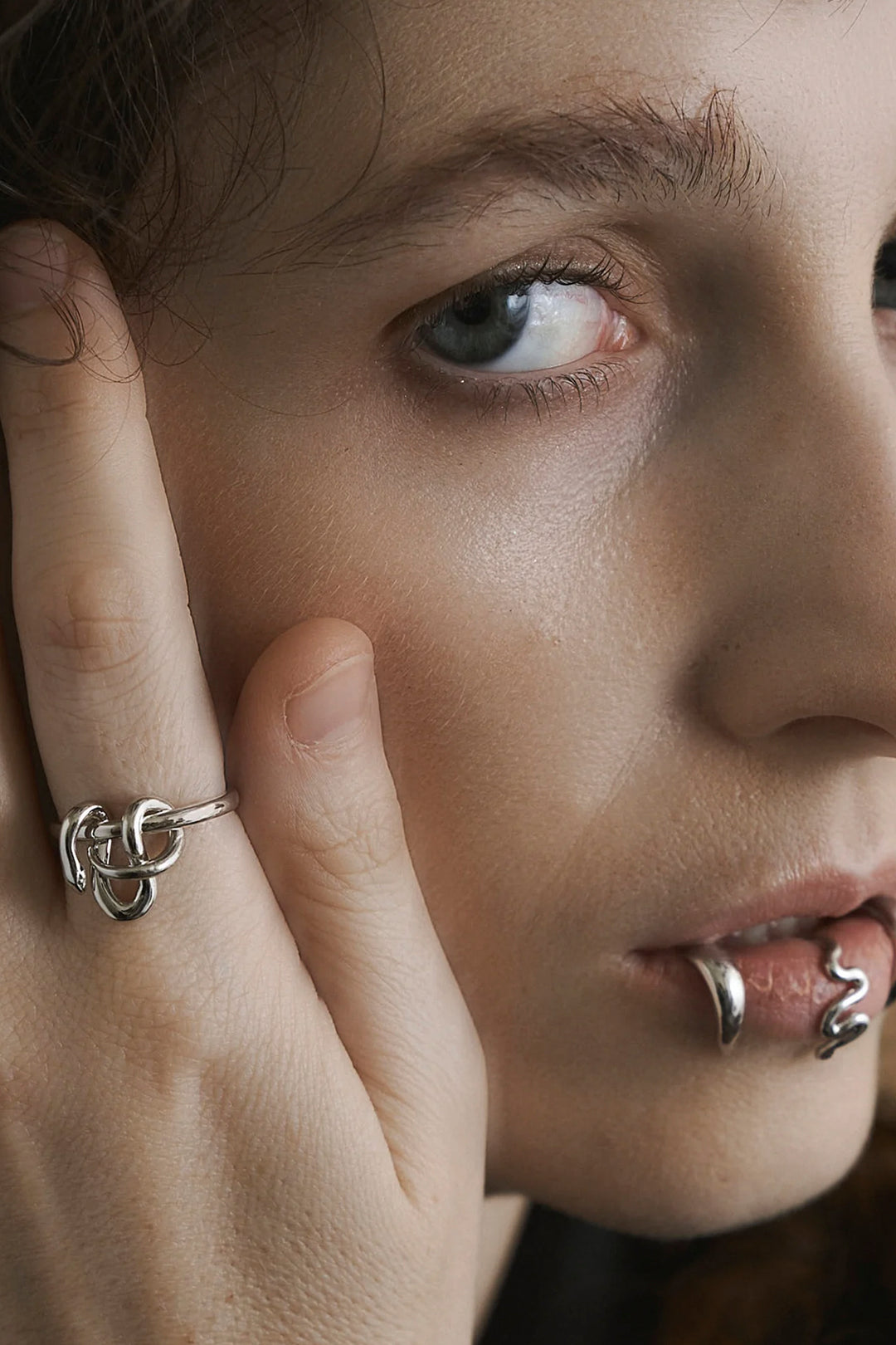 Ring : Asclepius / All Silver
