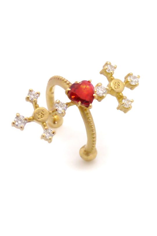 Lip ring : Love and Death / Gold