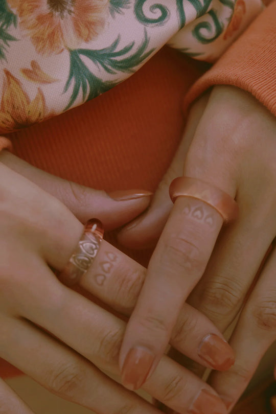 Stamp ring ♡♡♡