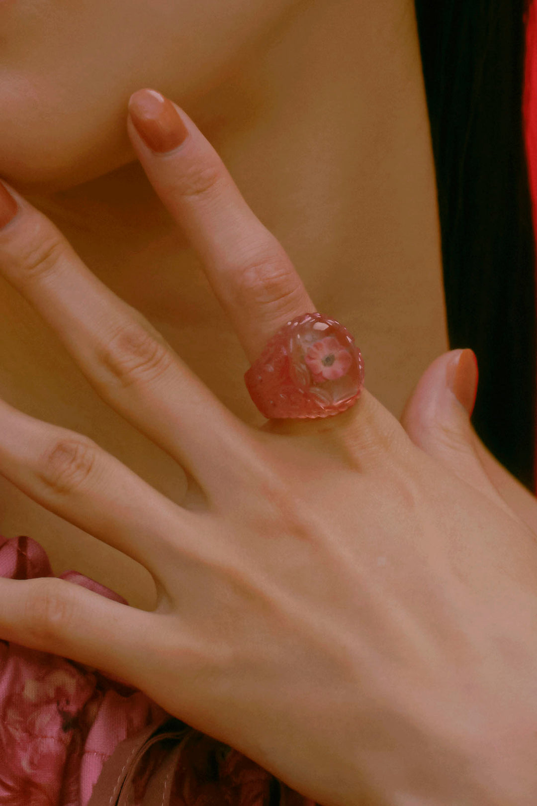 Anemone frame ring