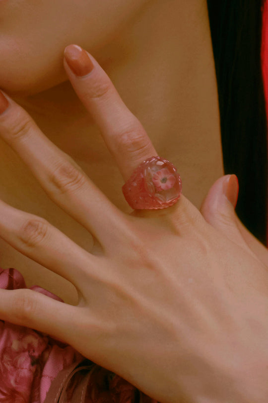 Anemone frame ring