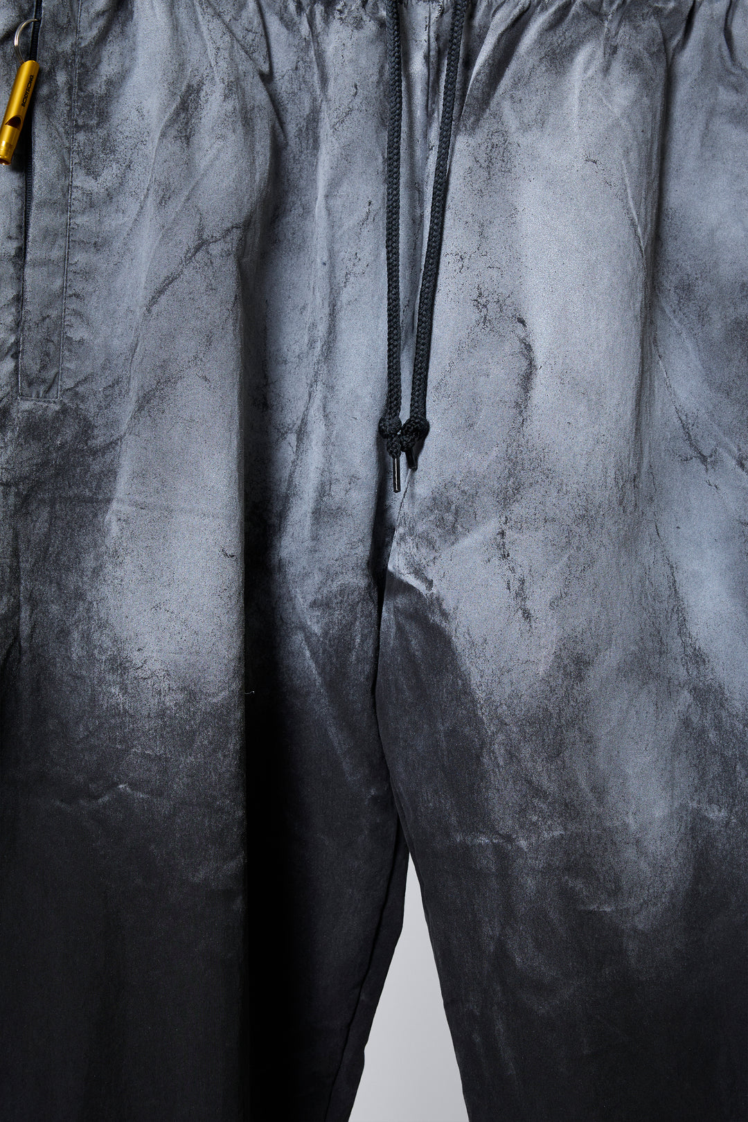SPRAY PIGMENT-DYED RESCUE PANTS BLACK