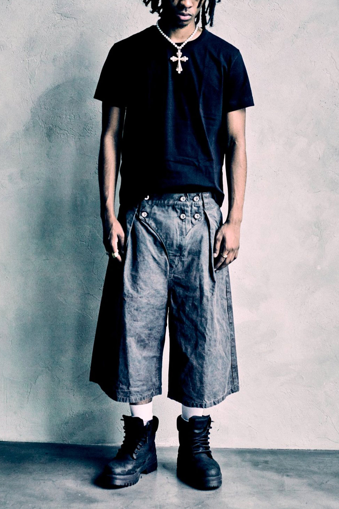 Structural Washed 3-Layer Shorts