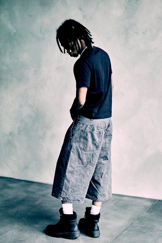 Structural Washed 3-Layer Shorts