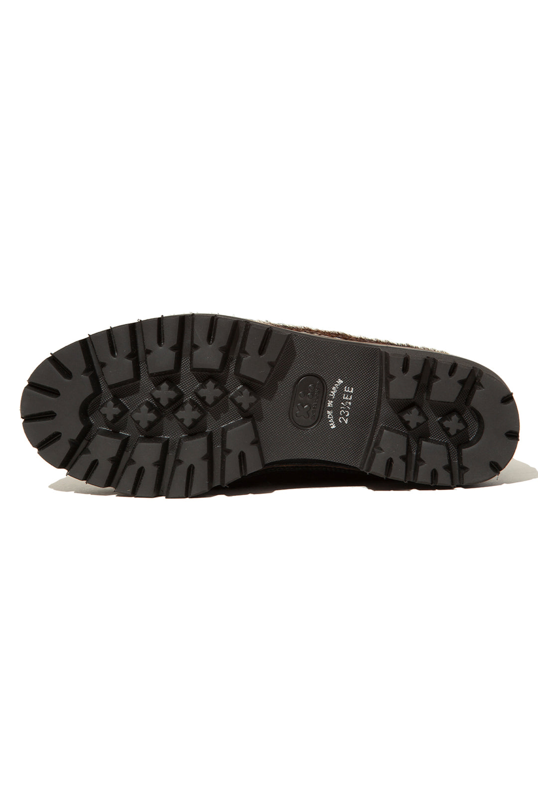 WOMEN ”SKOOL" Type.4 EXTRALIGHT® Natural Hair Calf Leather Loafers by HARUTA