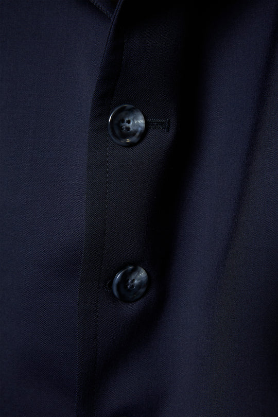 ROUND SILHOUETTE SHORT JACKET LUXE NAVY