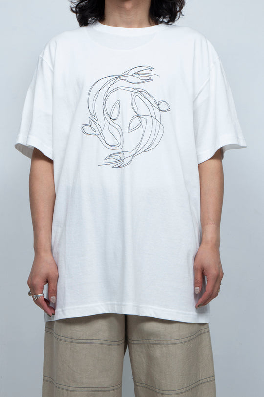 刺繍Tシャツ（鯉）
