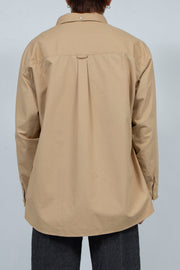 Off Neck Button Down Shirt TONOKO