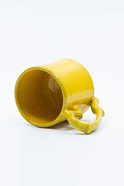 mug cup  S -yellow-