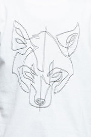 刺繍Tシャツ（狼）