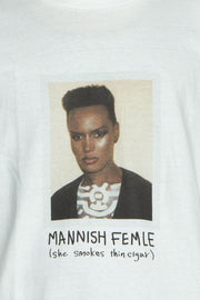 MANNISH FEMALE L/S TEE
