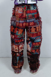 NEON SIGN BLANKET PANTS