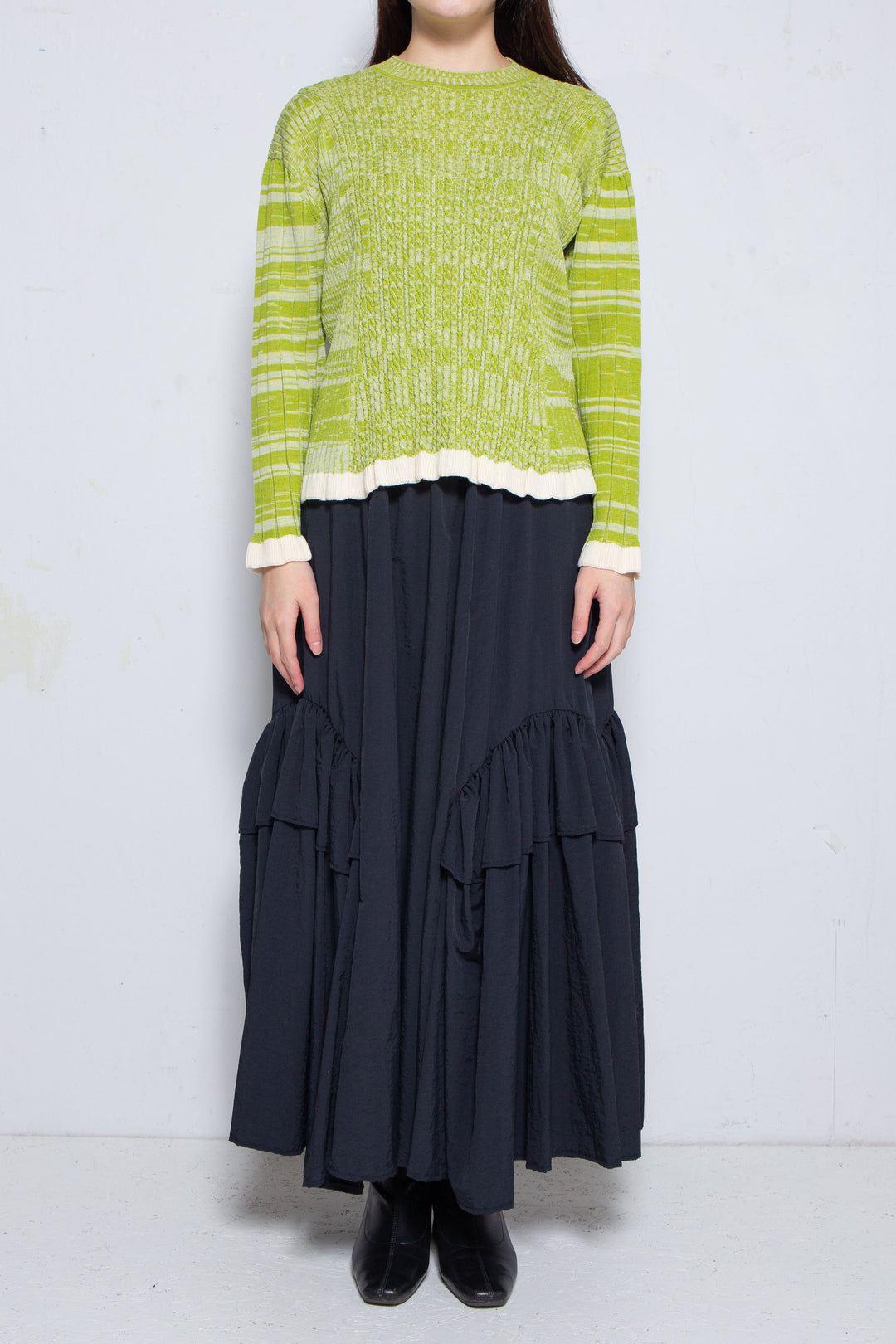 Knit Top Green