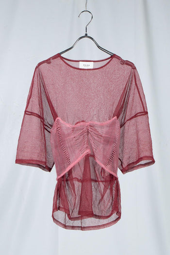 See-through Knit T-shirt