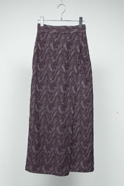 Paisley Jacquard Skirt