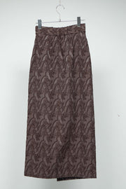 Paisley Jacquard Skirt