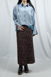 Paisley Jacquard Skirt