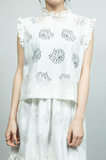 Lace Top White