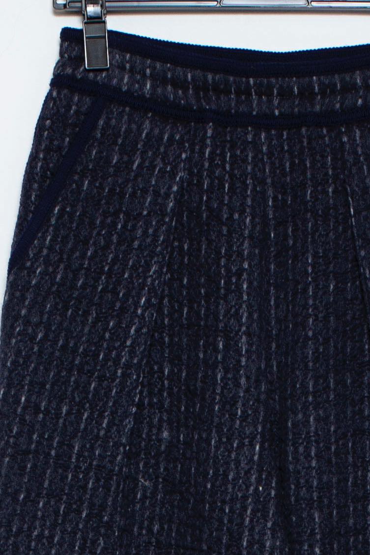 Create Clair wool pants navy