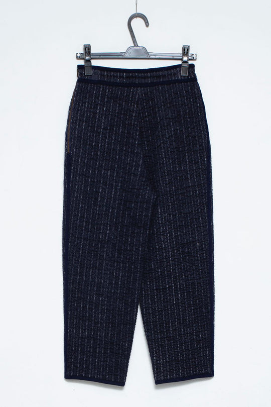 Create Clair wool pants navy