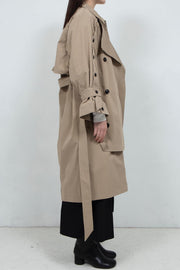 Designed Two-way Coat Grey