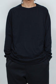 L/S Double Crew neck T-shirts