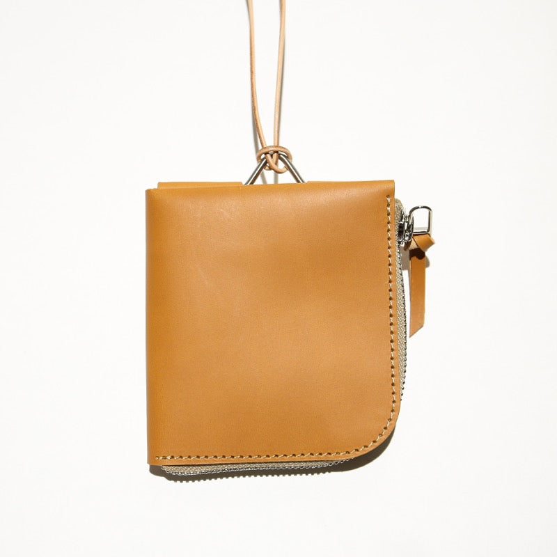 L-ZIP small Beige