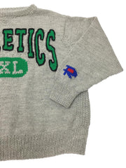 Hand knit College Sweater