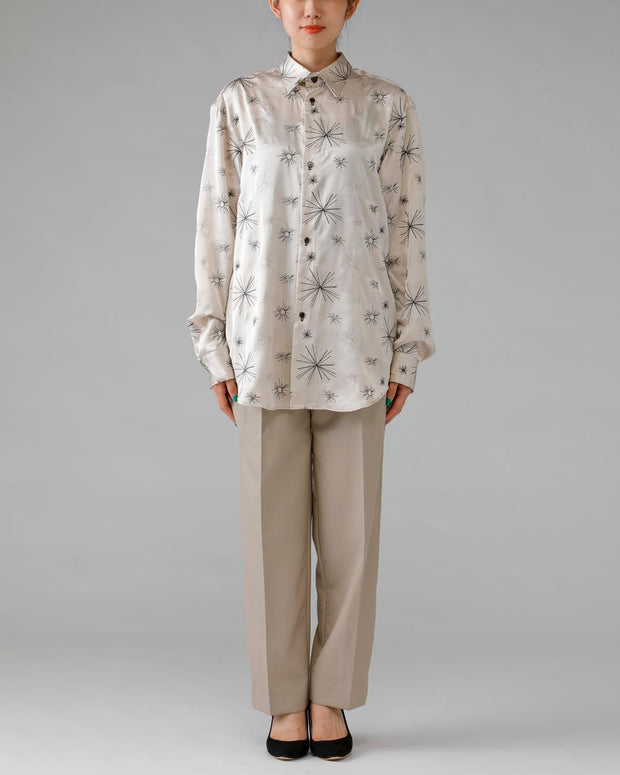 Embroidery Satin Shirt / disemBySiiK（ディゼムバイシーク）通販