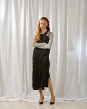 Slim fit top BEIGE