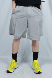 Slit half pants
