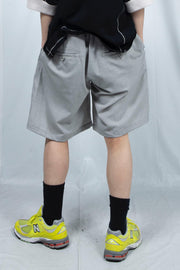 Slit half pants