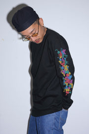 Embroidery Print L/S TEE