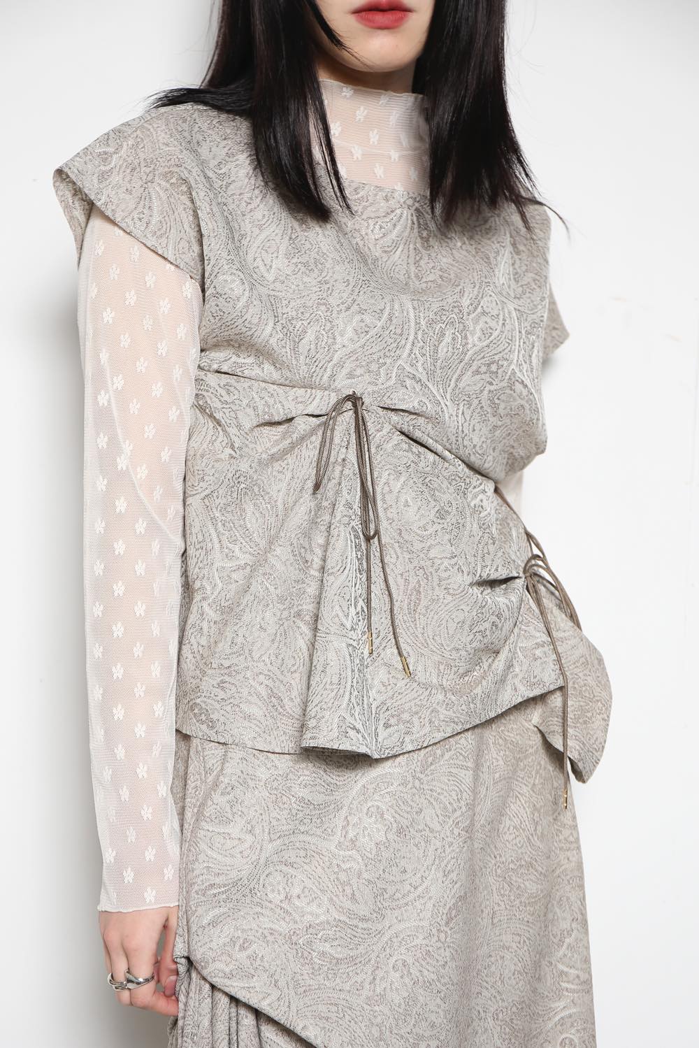linen like cord tops