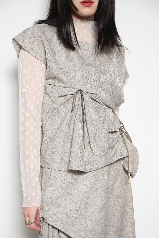 linen like cord tops
