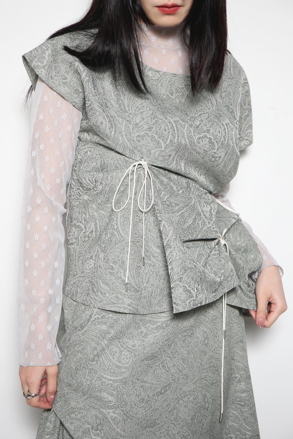 linen like cord tops